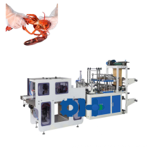 Fully auto plastic glove making machine production line